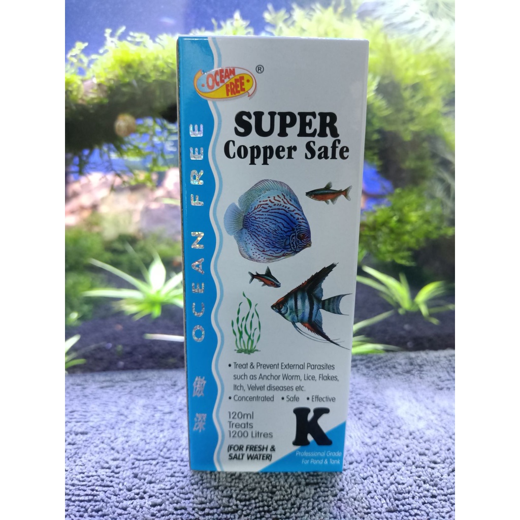 Ocean Free Super Copper Safe 120ml Shopee Malaysia