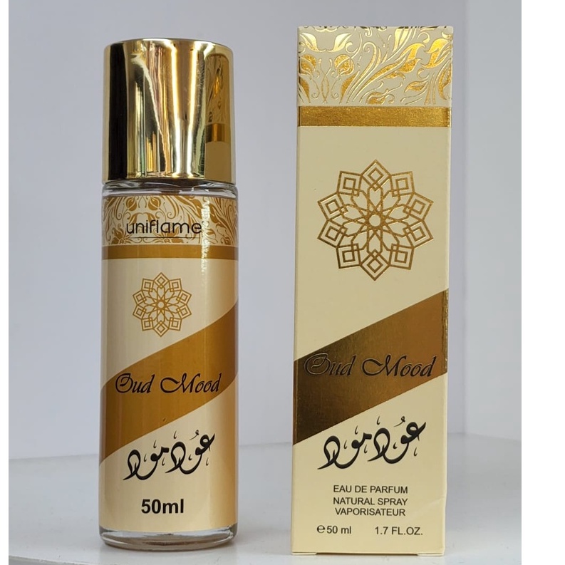 Oud Mood 50ml Floral Notes Ambery Musky Woody Perfume Spray for Men And