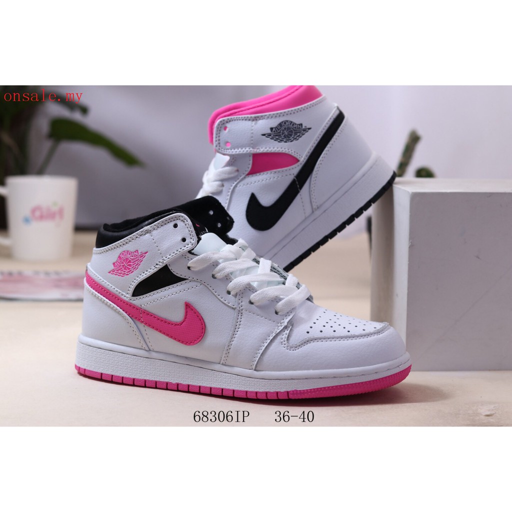 hot pink basketball shoes