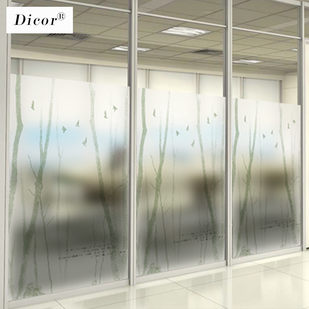 decorative frosted glass
