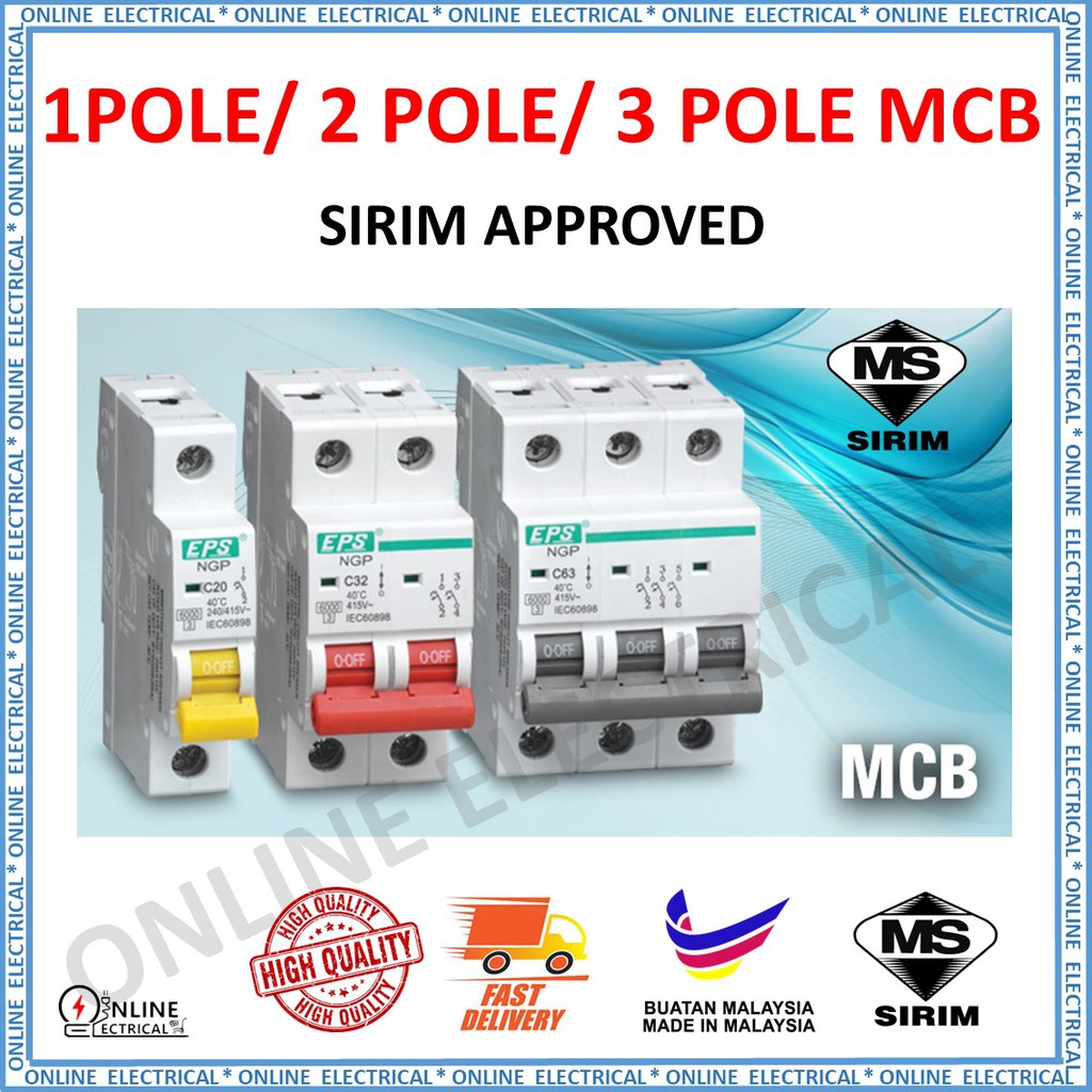 Eps Mcb   Isolator (sirim Approved) 