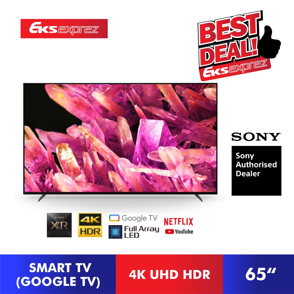 Sony X90K Bravia XR Full Array LED 4K UHD HDR Smart Android TV Google