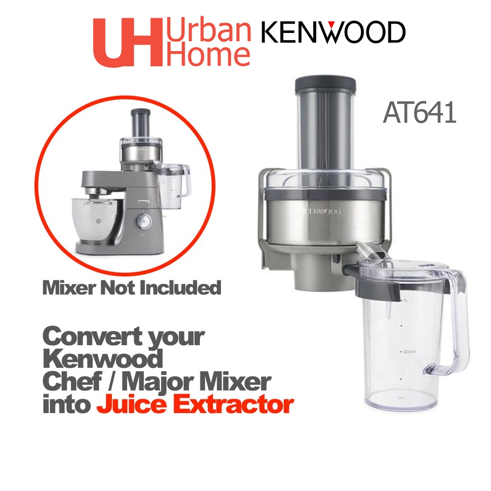 Kenwood Juice Attractor Attachment for Chef/Major Professional Series Mixer AT641 Shopee Malaysia