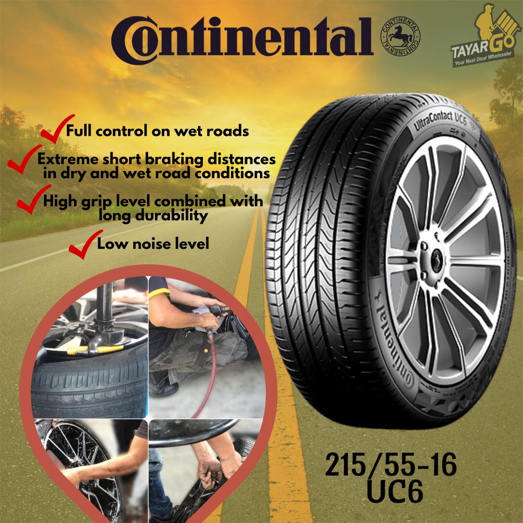 TAYARGO New Tyre 215 55 16 Continental Uc6 Continental Tyre China Tayar ...