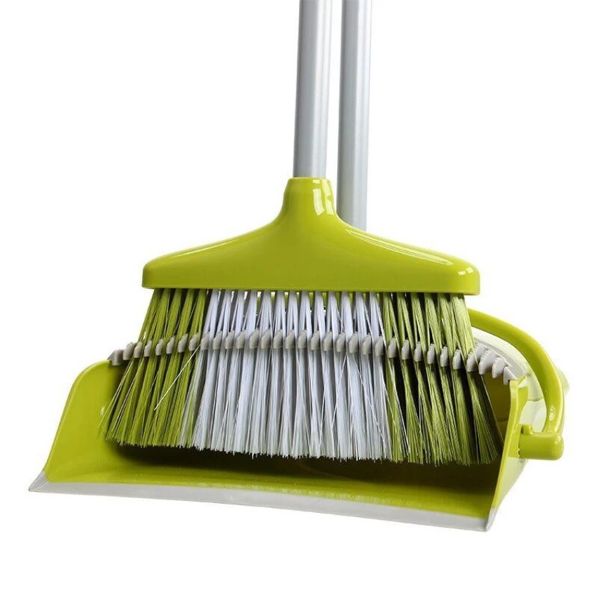 New Broom Dustpan combination household Cleaning-Green | Shopee Malaysia