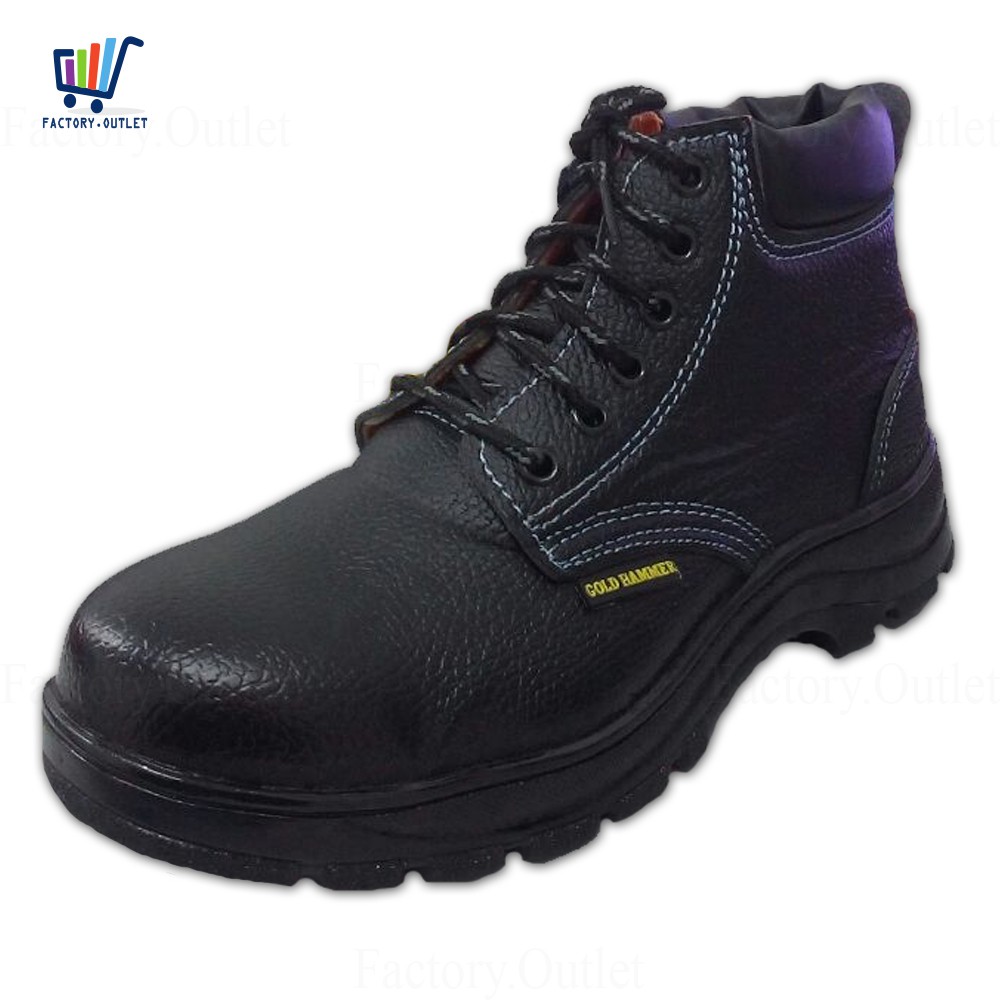 heeled safety boots