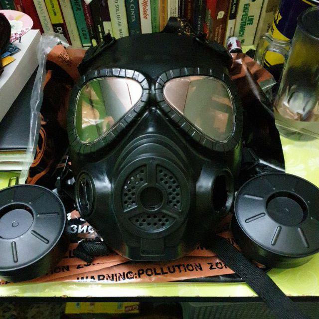 Anti Haze Protection Gas Mask Gas Mask Full Face Outdoor Human Csm04 Gas Mask Human Cs Shopee Malaysia