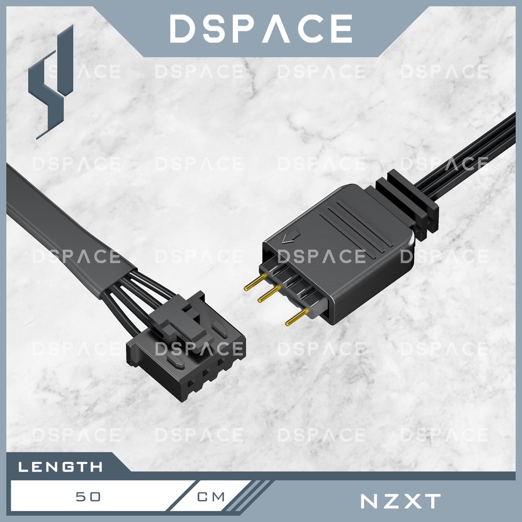 Nzxt 5v 4pin To Argb 5v 3pin Rgb Flexible Cable For Nzxt Controller Shopee Malaysia 