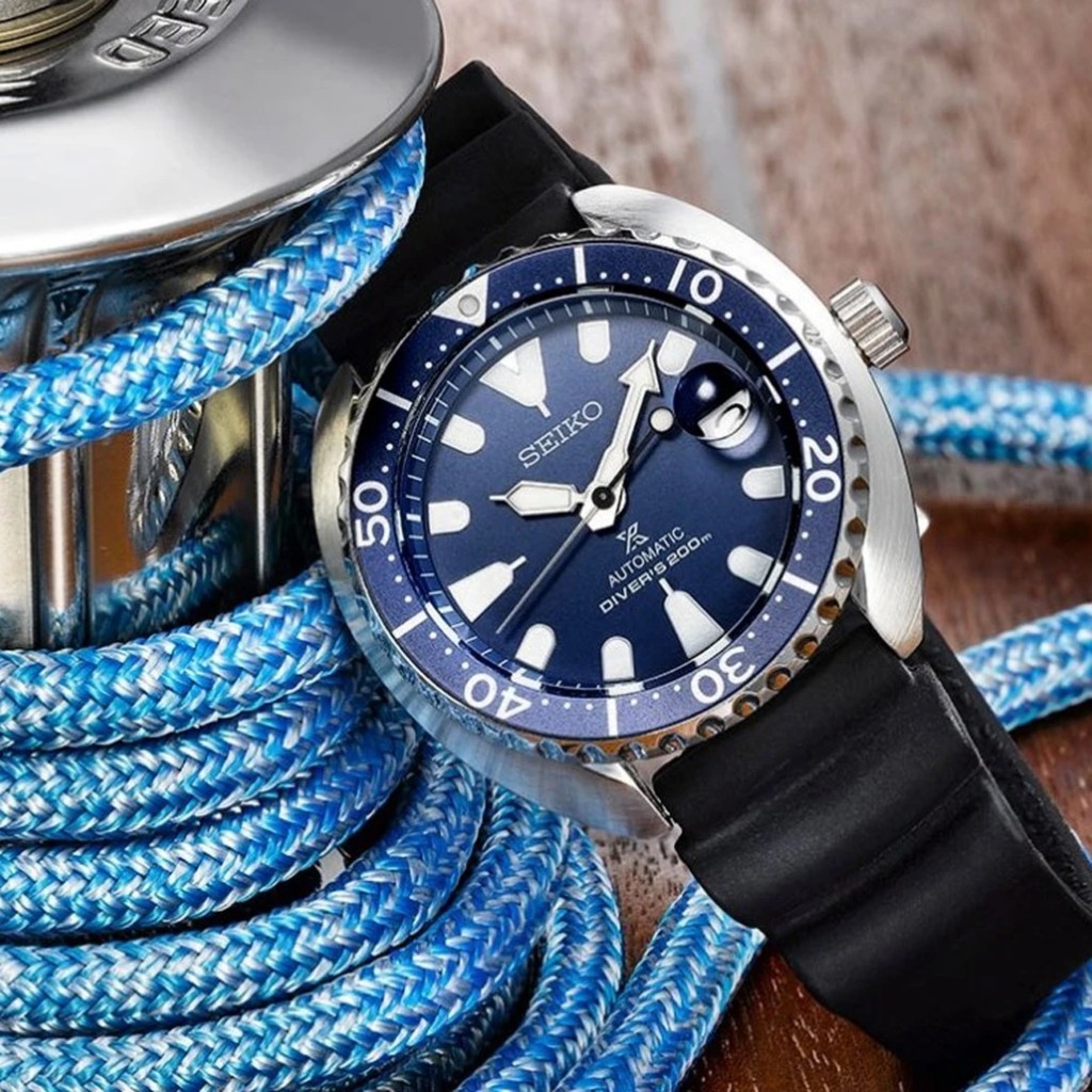 Original] Seiko SRPC39K1 Prospex Automatic Mini Turtle Silicone Blue Analog  Diver Watch | Shopee Malaysia