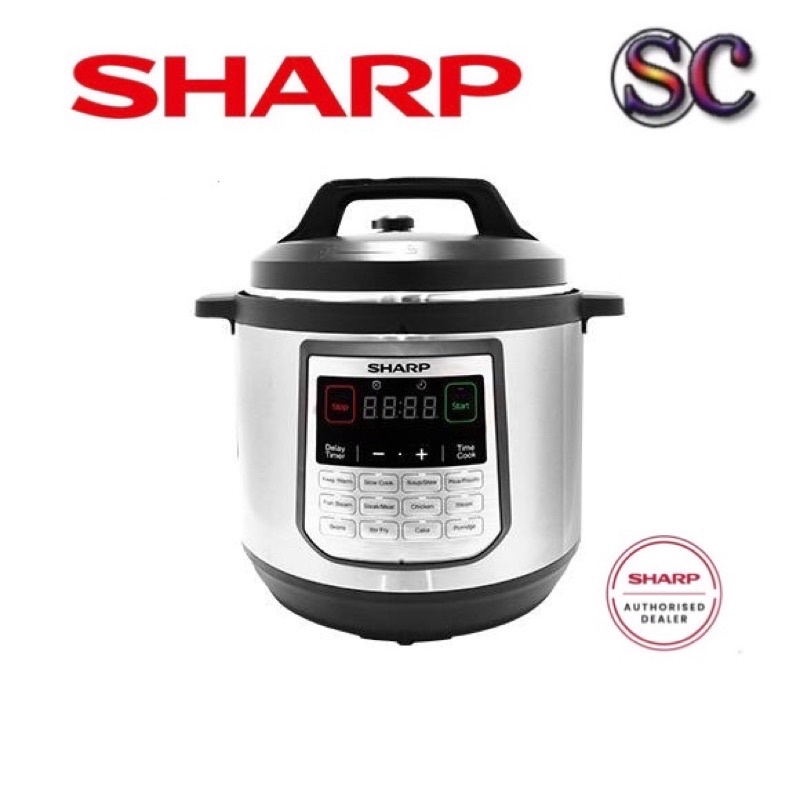 SHARP PRESSURE COOKER KQ-809-ST