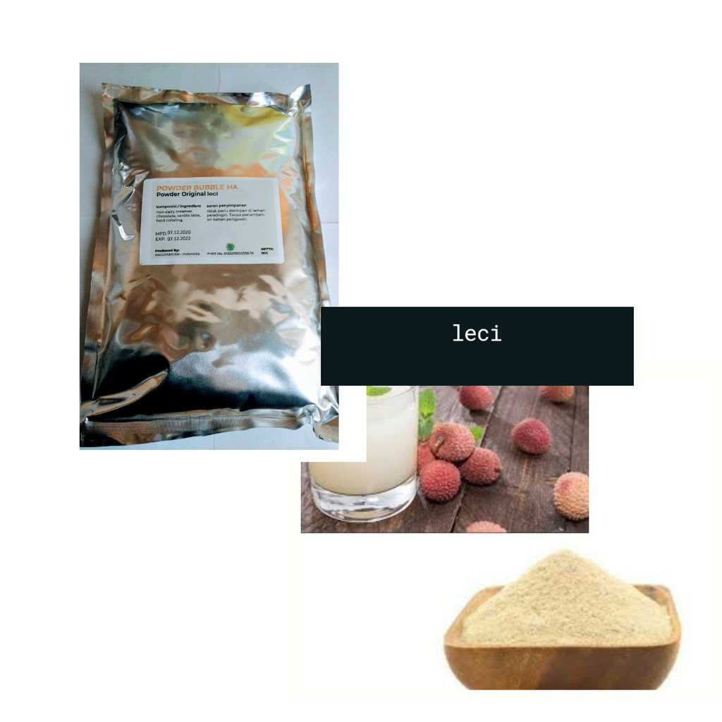 Premium Lychee Flavor Powder - Premium Lychee Flavor Powder - 1Kg - Lychee Powder