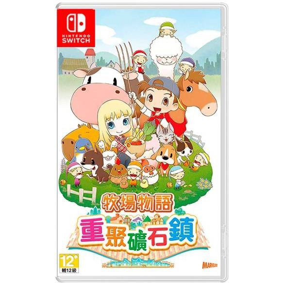 Nintendo Switch Harvest Moon Friends Of Mineral Town 牧場物語 重聚礦石鎮 Chinese Version Shopee Malaysia