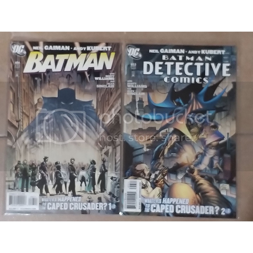 Batman #686, Detective Comics #853 (Neil Gaiman & Andy Kubert – Whatever  Happened to the Caped Crusader)(2009) | Shopee Malaysia