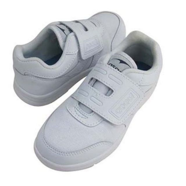 [Clearance] Asadi 1537 Kids White School Shoe | Kasut Sekolah Putih ...