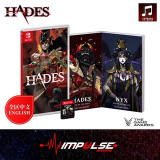 Image of NSW Nintendo Switch Hades Chi/Eng Version [US] [Free Digital Soundtrack & Character Booklet]