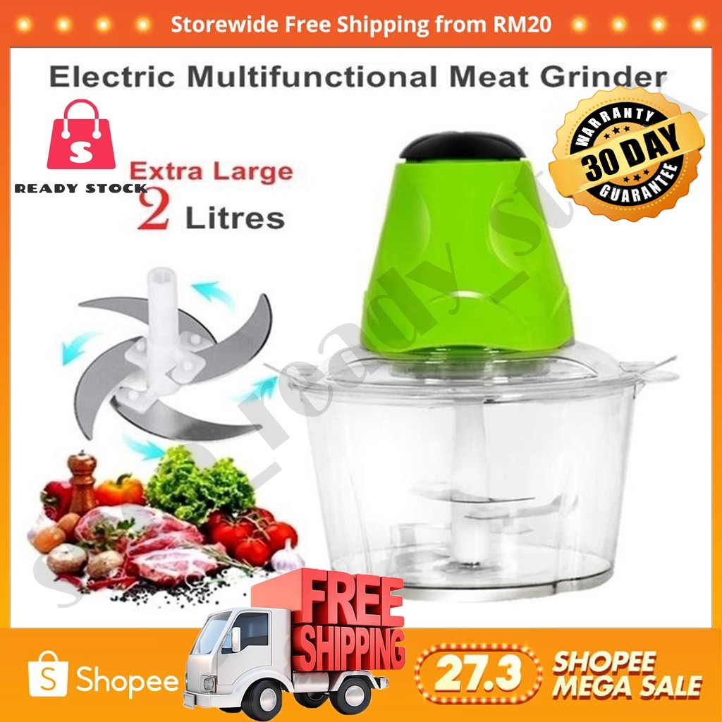RSS_Malaysia Plug Animore Automatic Electric Meat Grinder Kitchen