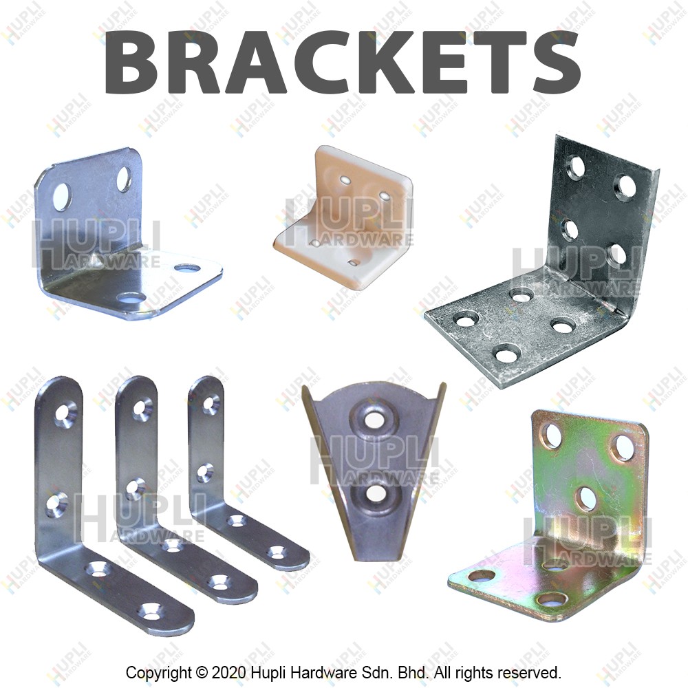 L Bracket / V Bracket Steel / Heavy Duty Steel / Stainless Steel / PVC