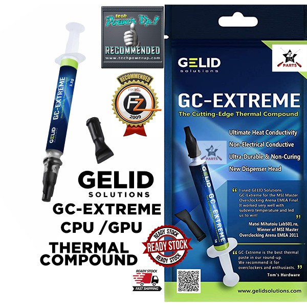 Thermal Paste GELID GC-Extreme 3.5g 2g gelid solutions gc extreme ...