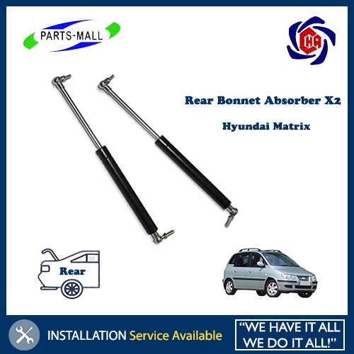 Hyundai Matrix Rear Bonnet Absorber Lh Rh Pair Shopee Malaysia