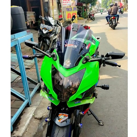 Opfylde ude af drift tag et billede Mica headlamp Cover For Kawasaki Ninja 250rr mono sl | Shopee Malaysia