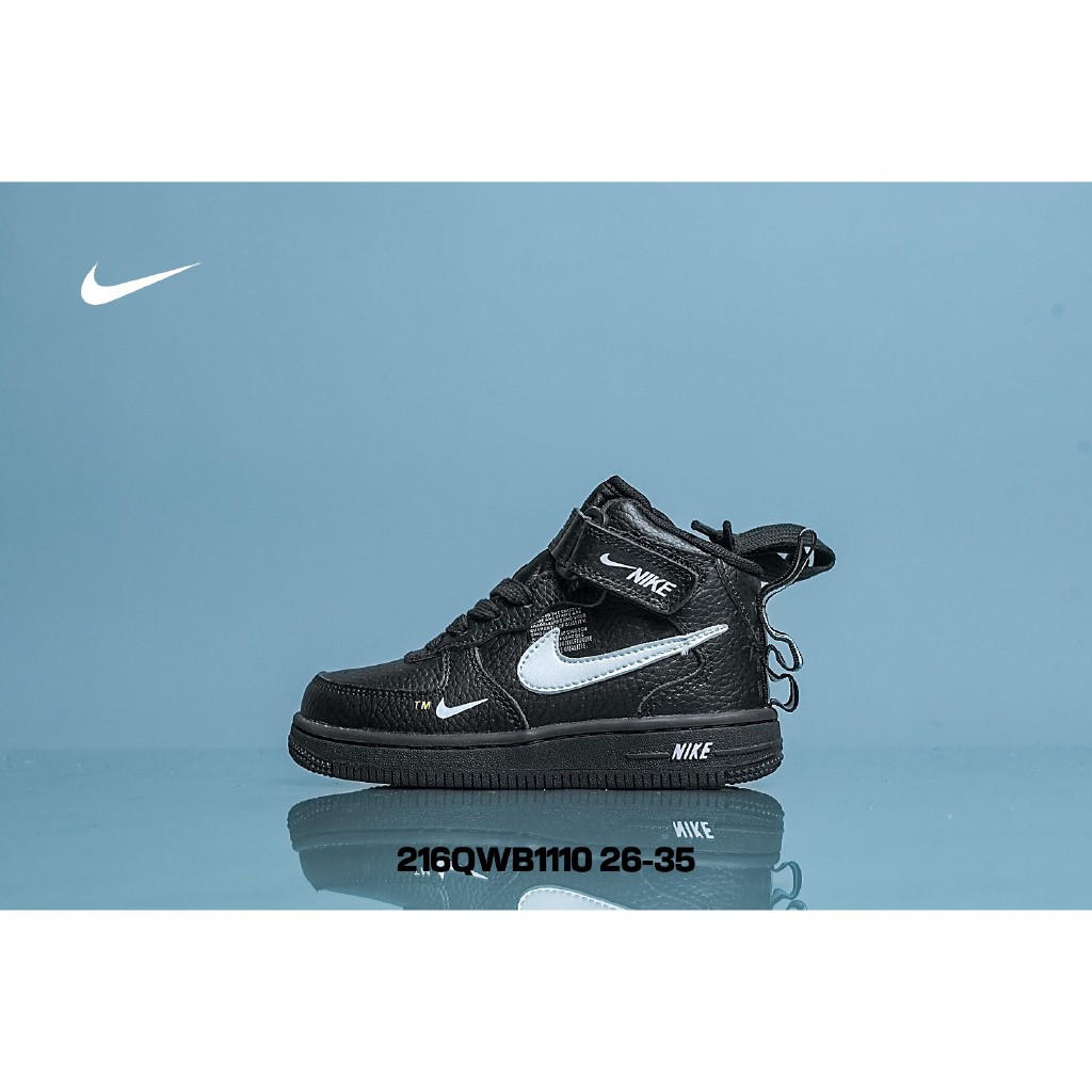 nike air force black high cut