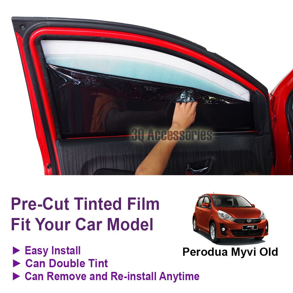 Pre-Cut Shape Magic Tinted Solar Film 65% (6 Pcs) For 