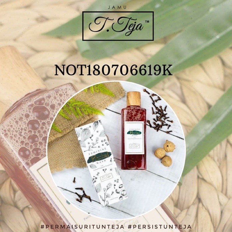 Feminine Herbal Wash by Tun Teja Shopee Malaysia