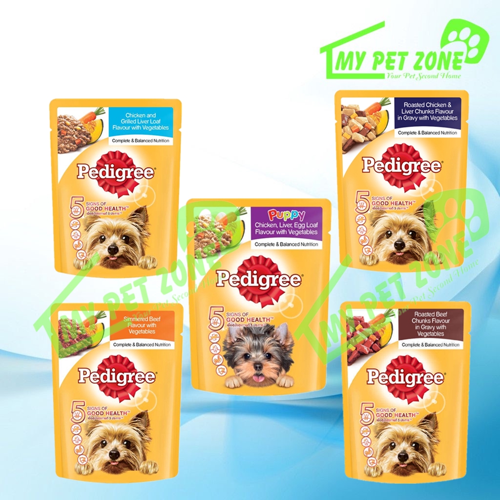 Pedigree Dog Pouch / Wet Food 80G Shopee Malaysia