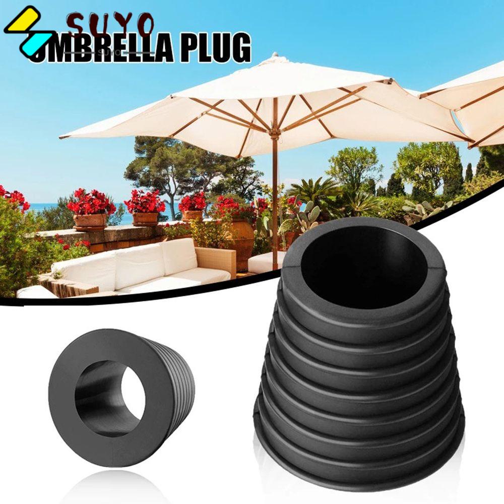 SUYOU Umbrella Pole Up to 1.5 Inch Umbrella Cone Wedge Plug Outdoor