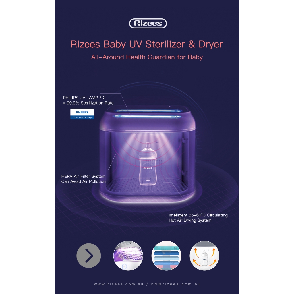 steriliser and dryer australia