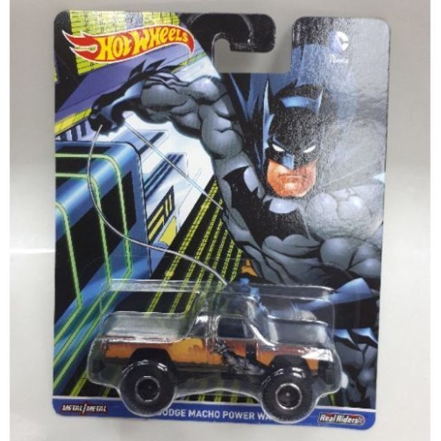 Hot Wheels Dc Comics Batman 1980 Dodge Macho Power Wagon Shopee Malaysia 5533