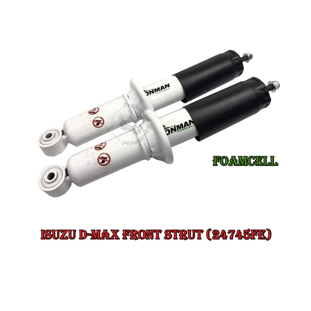 IRONMAN 4X4 FOAMCELL FRONT STRUT & REAR SHOCK ABSORBER FOR ISUZU DMAX