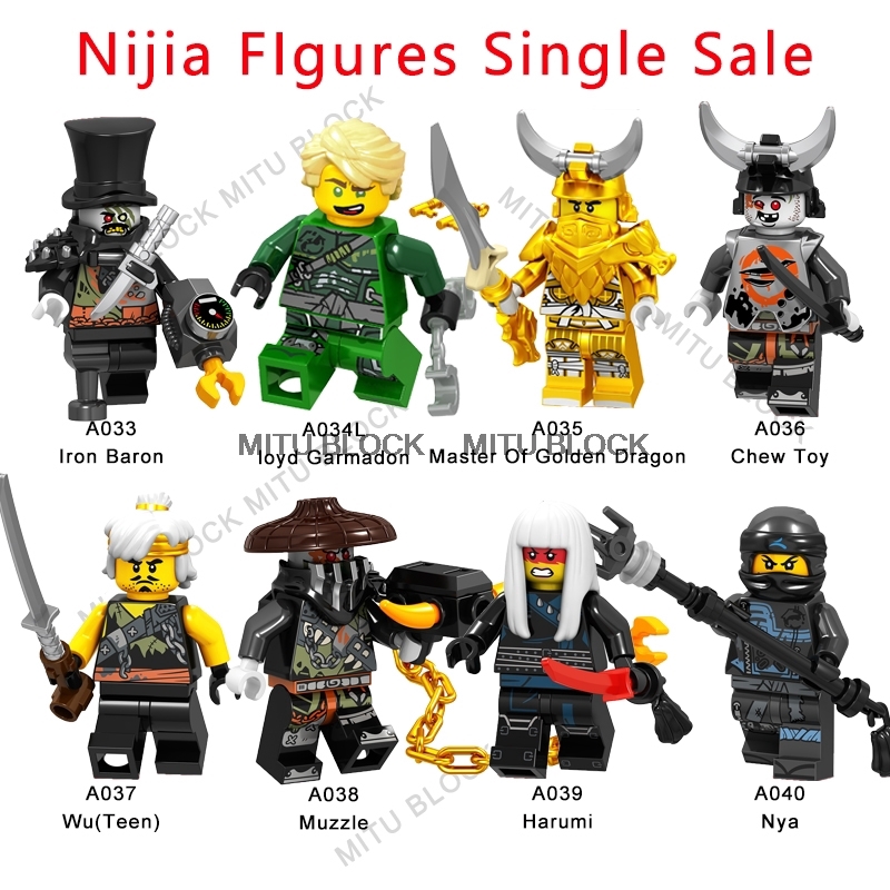 lego ninjago iron baron minifigure