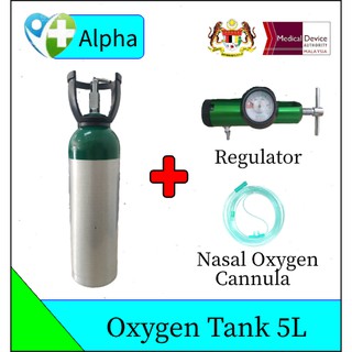 Medical Oxygen Tank Cylinder Full Set Lazada