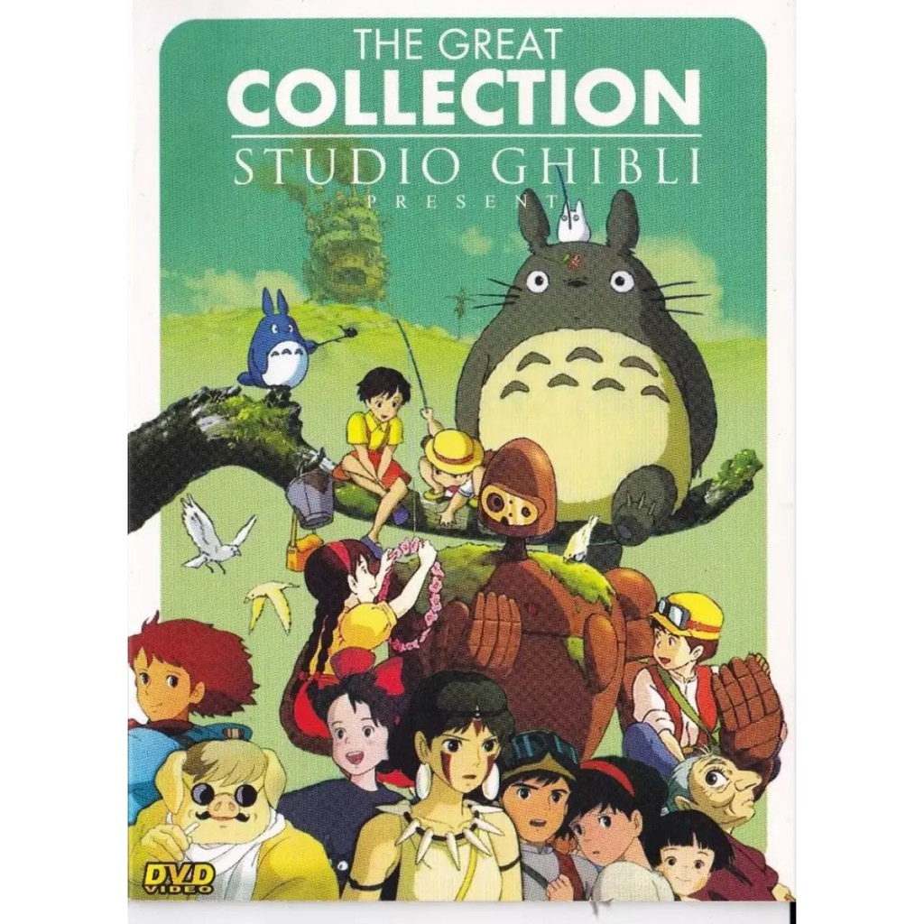 THE GREAT COLLECTION STUDIO GHIBLI - 14 Movies ( 5 DVD ) ANIME | Shopee  Malaysia