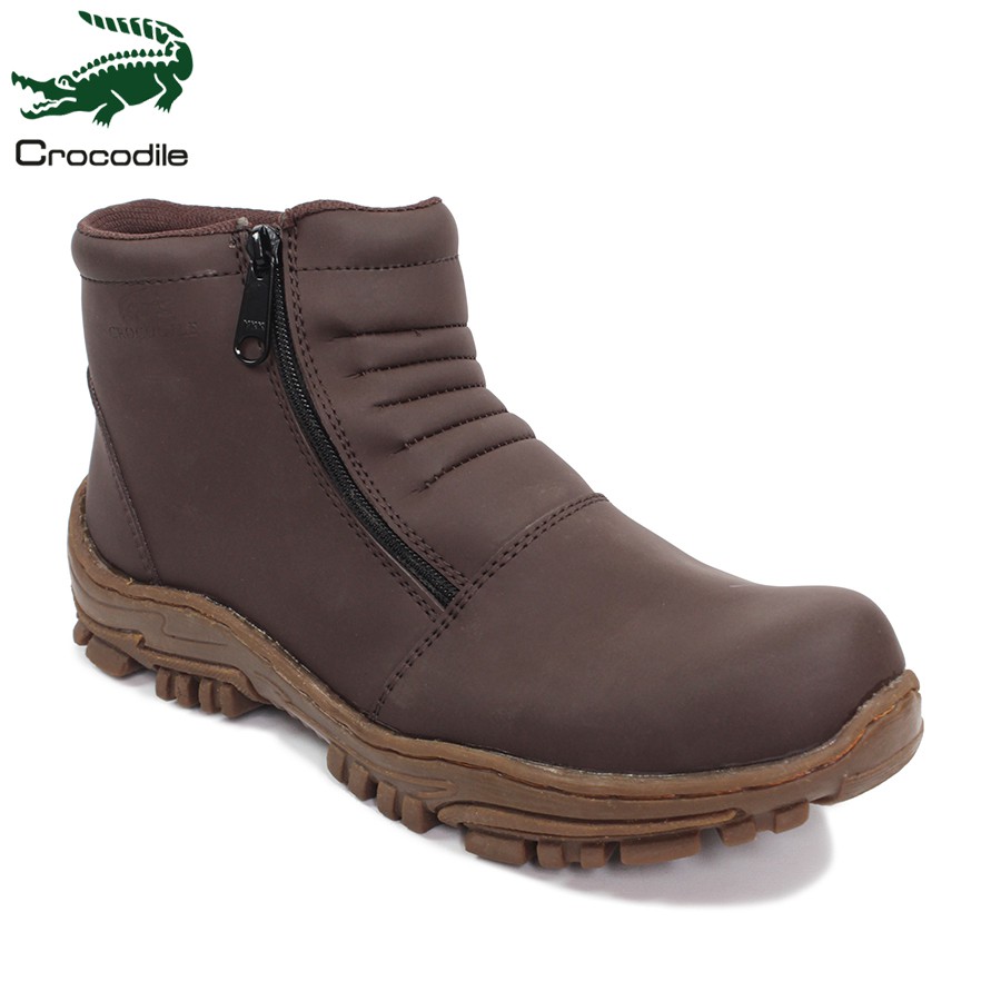 crocodile steel toe boots