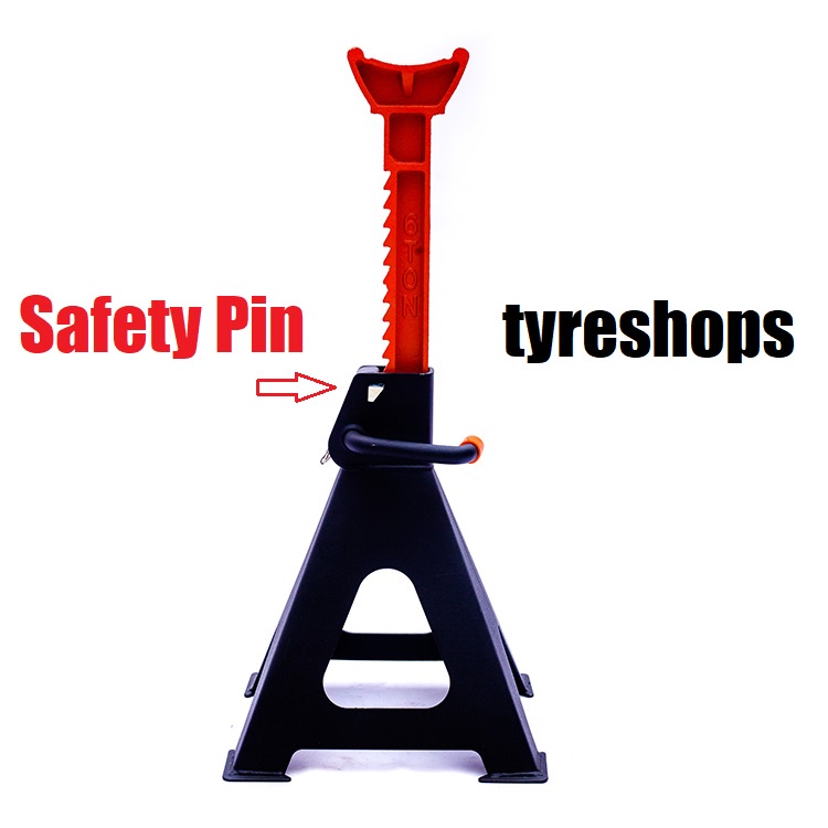 3 Ton Jack Stand 1 pair or 2 pcs (with safety pin) Shopee Malaysia