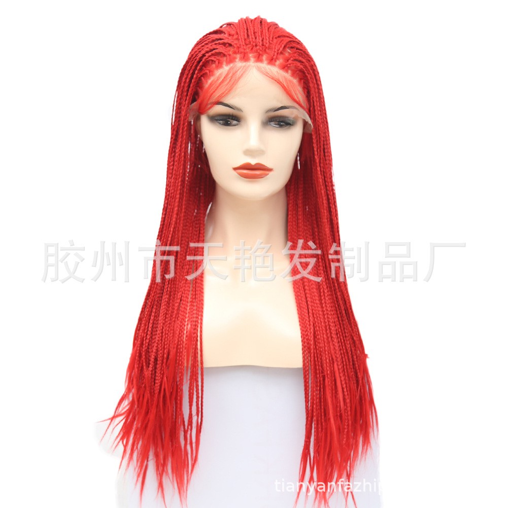 red baby wig