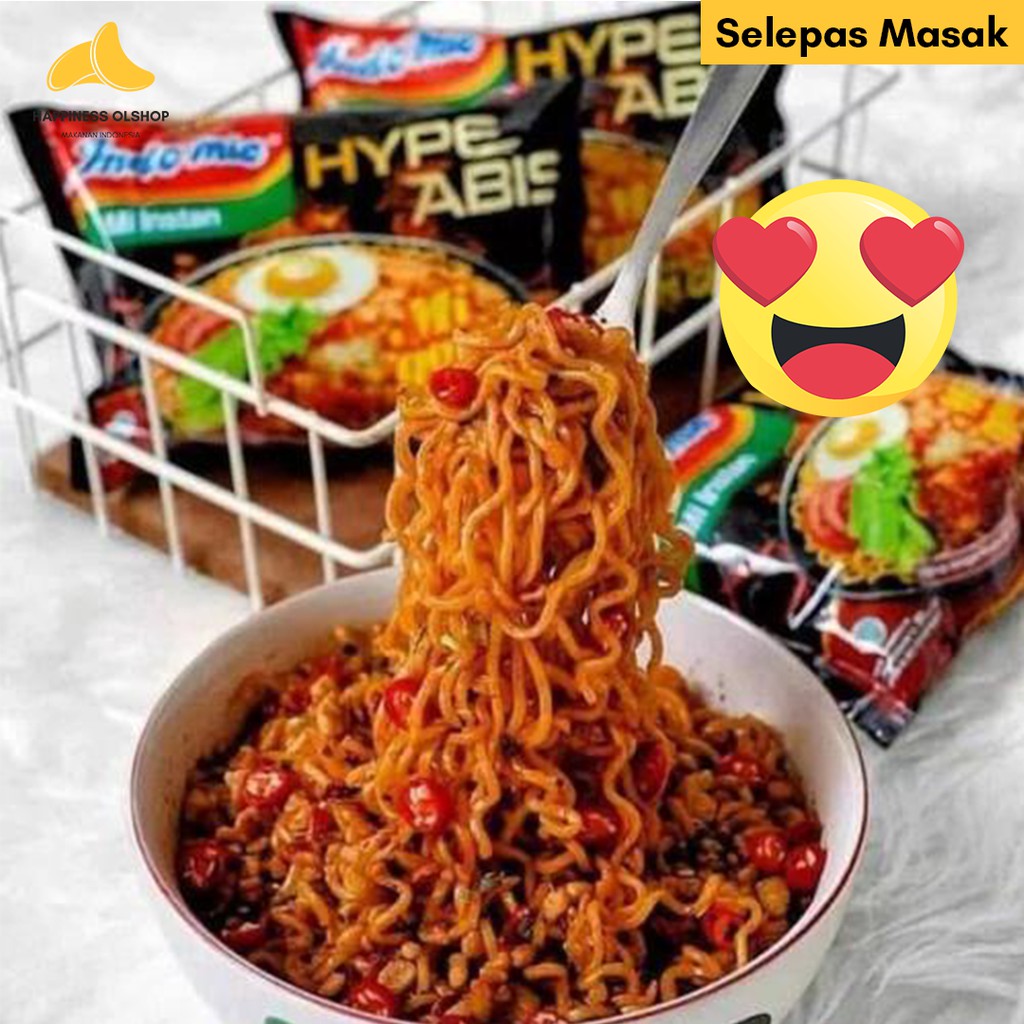 【Ready Stock】Indomie Hype Abis Ayam Geprek Instant Noodles Import Dari Indonesia Maggi Indo Me