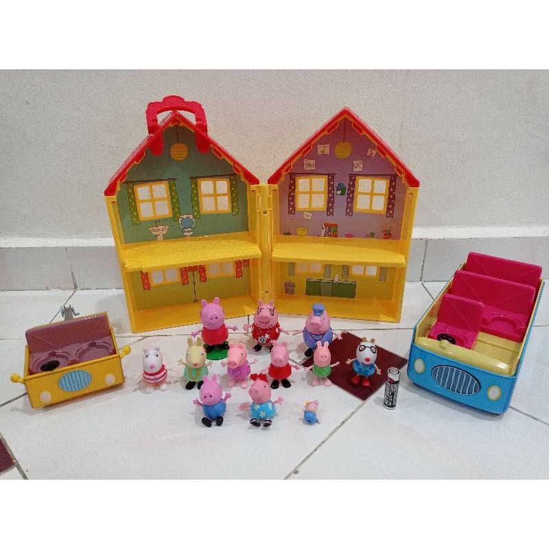 PEPPA PIG PLAYSET PRELOVED | Shopee Malaysia