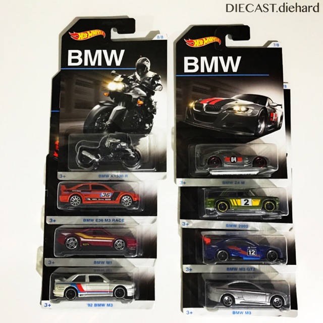 hot wheels bmw series