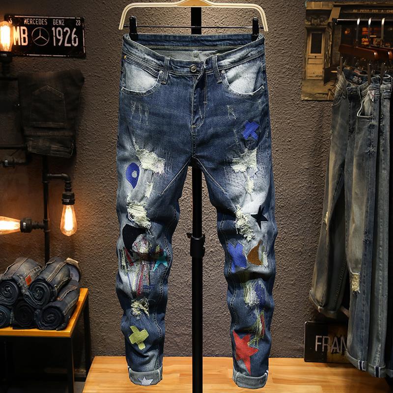 Skinny Jeans Koyak bergetah | meletop jeans men long pant | seluar ...