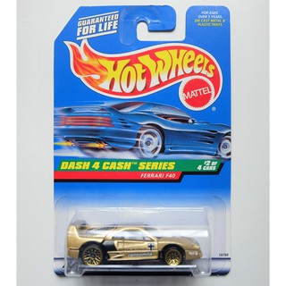 hot wheels ferrari f40 gold