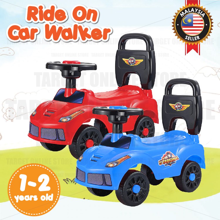 Kids Ride On Car Starshine Superman Horn Pushing Cart Walker 1-2 years/Kereta Mainan Kanak Kanak