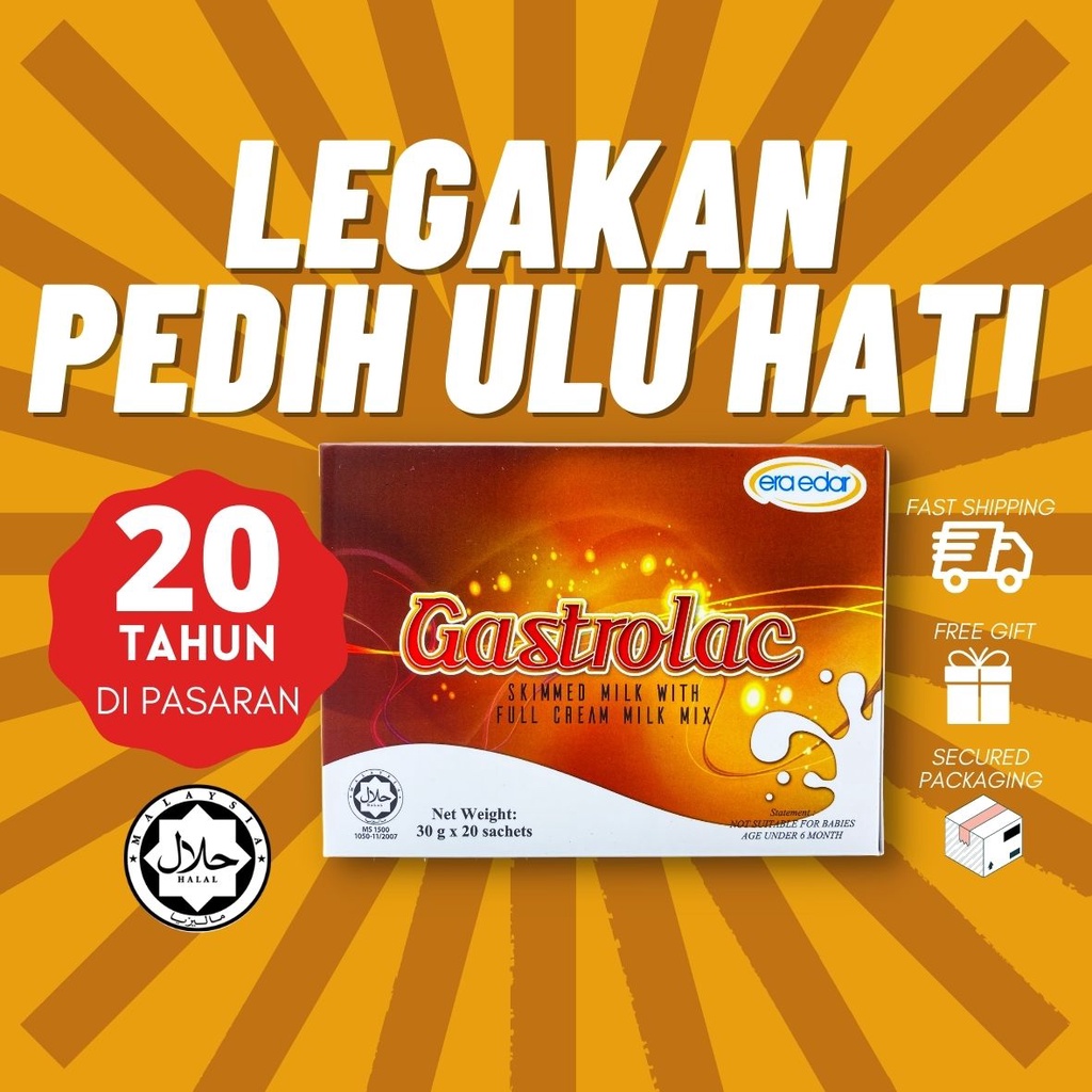 Susu Gastrolac Ubat Gastrik Lega Pedih Ulu Hati Gerd Gastrik Formula Milk For Gastric Relieves 6165