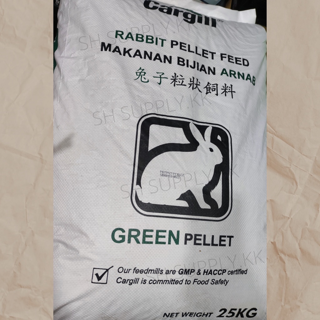 [SABAH] Makanan Premium Cargill Rabbit Pellet Baja Arnab Bunny/guinea ...