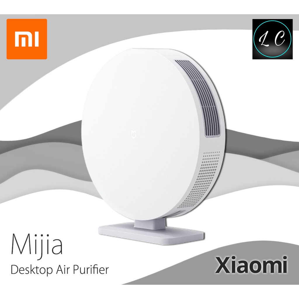 Xiaomi Original Mijia Desktop Air Purifier Portable Air Cleaner Antibacterial Dust Filtration Mihome APP Control