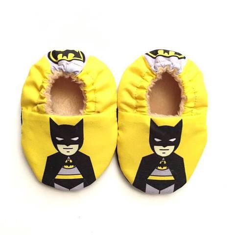 batman baby booties
