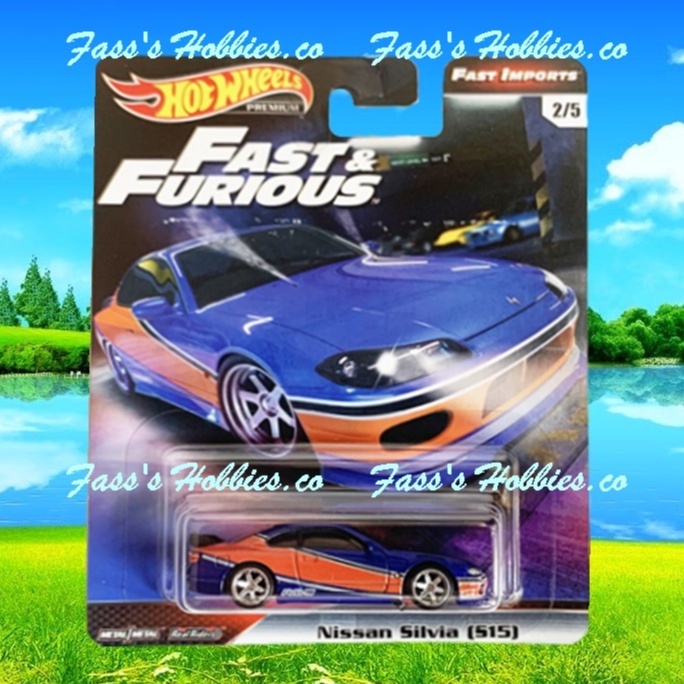 P-D Hot Wheels™ Fast Imports Fast And Furious Nissan Silvia S15 Monalisa  Jdm Rubber Tyre | Shopee Malaysia