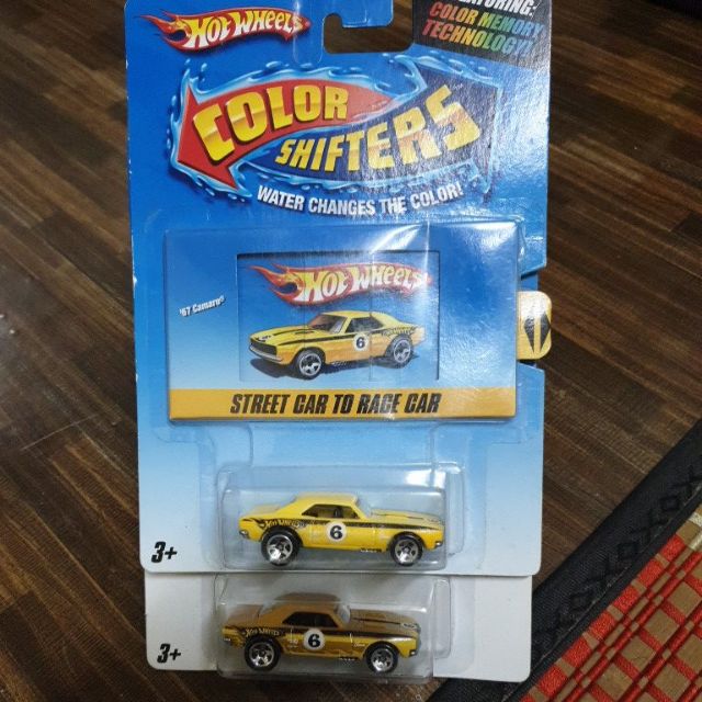 hot wheels 67 camaro color shifter